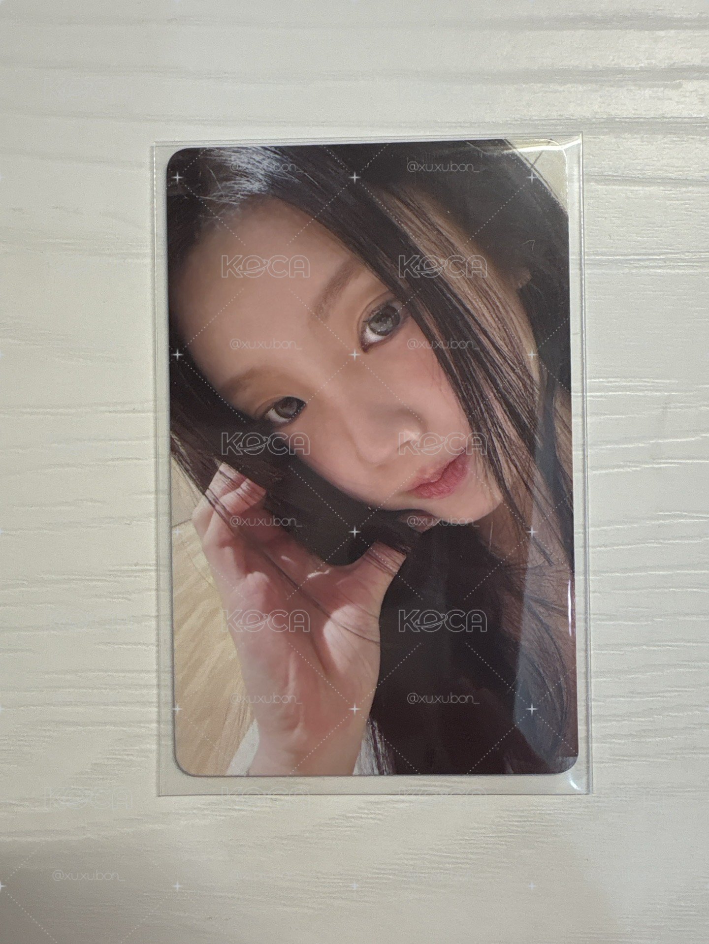 illit wonhee KMS 幸運卡