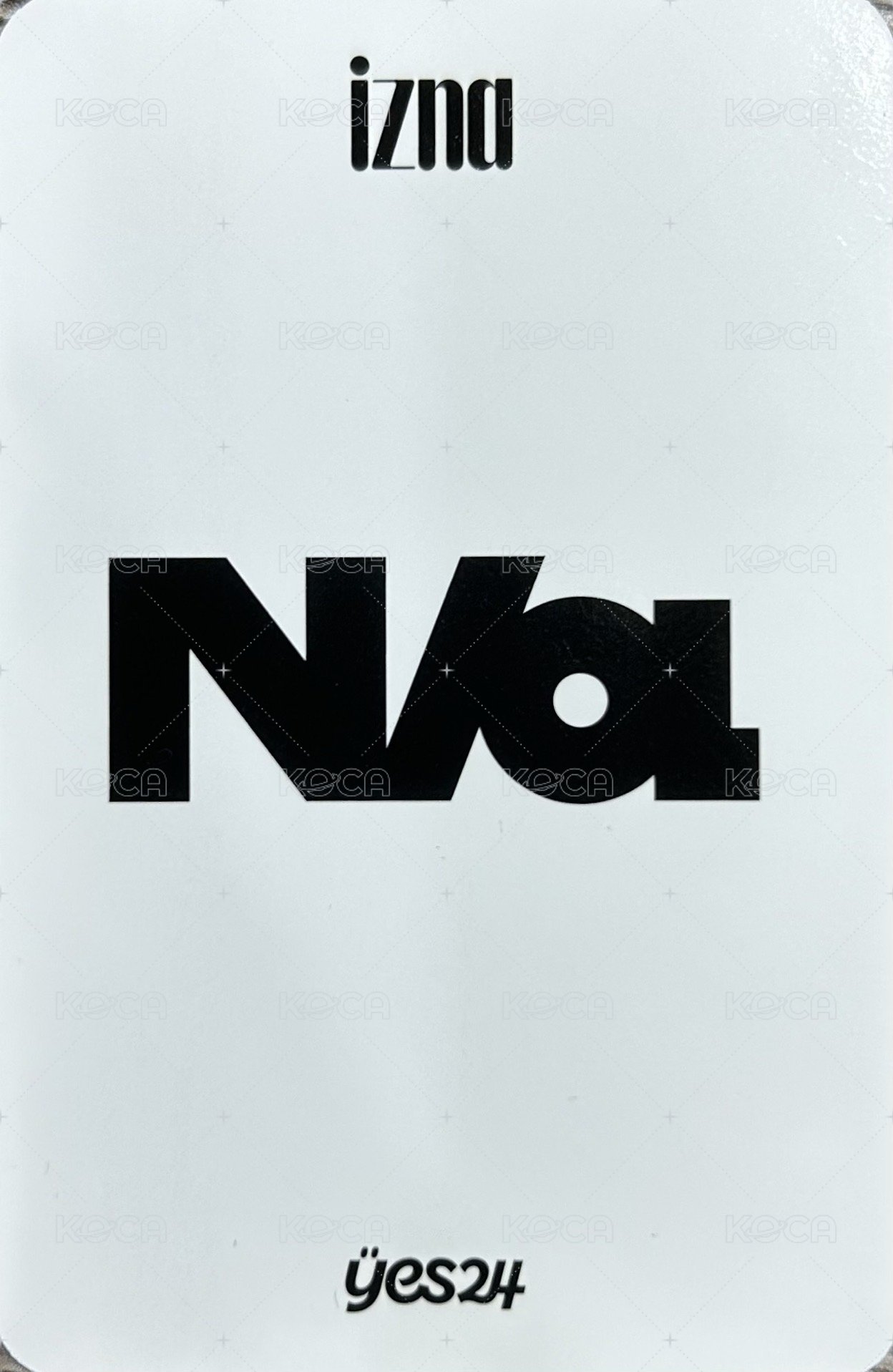 N/a yes24 預售 特典卡  背面