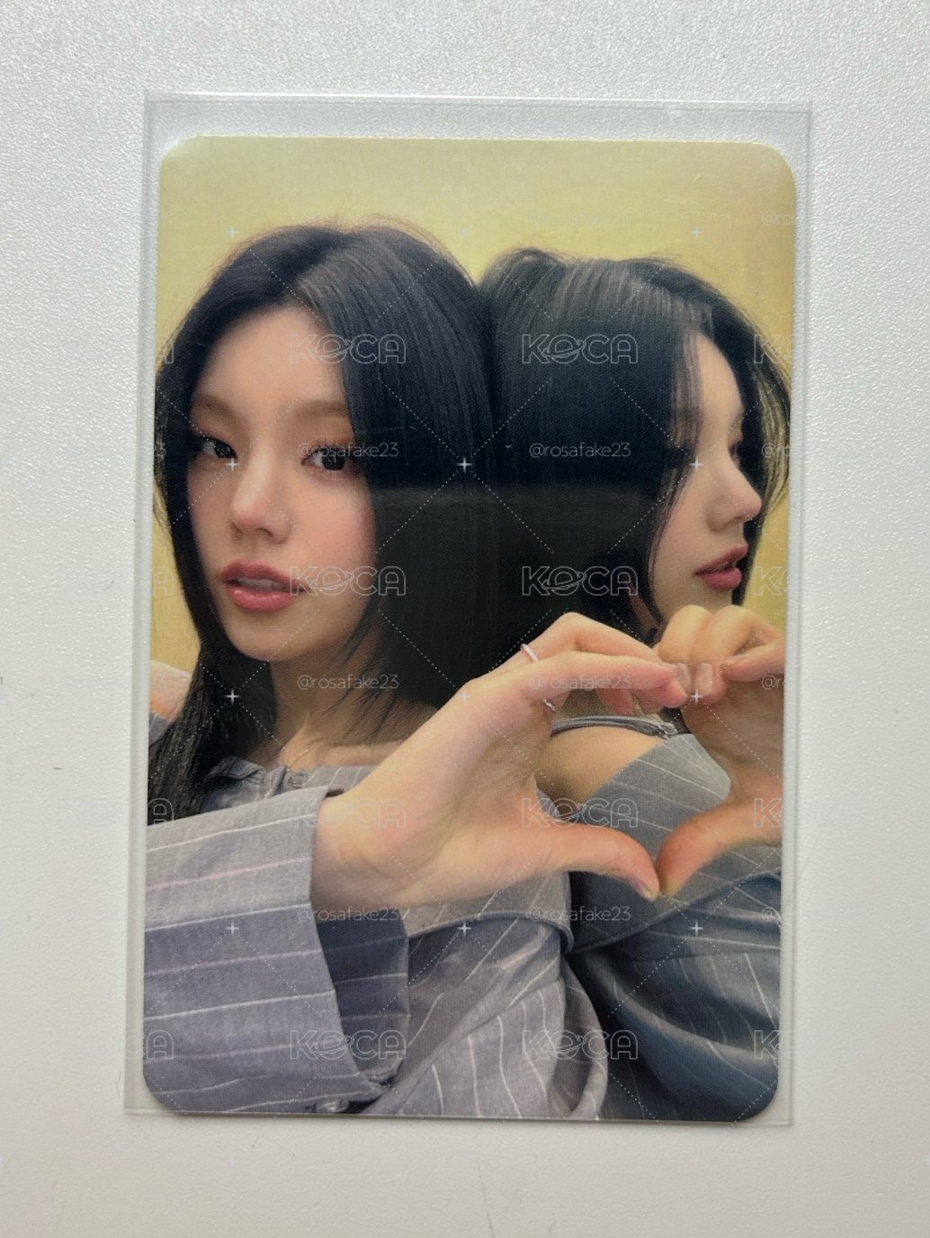 ITZY Yelo MSLD對鏡比心志