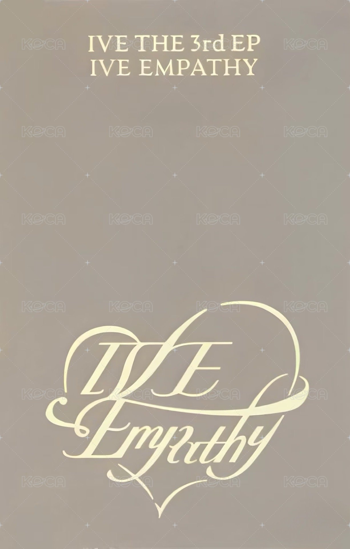 IVE EMPATHY 星船 特典卡 PB ver. 背面