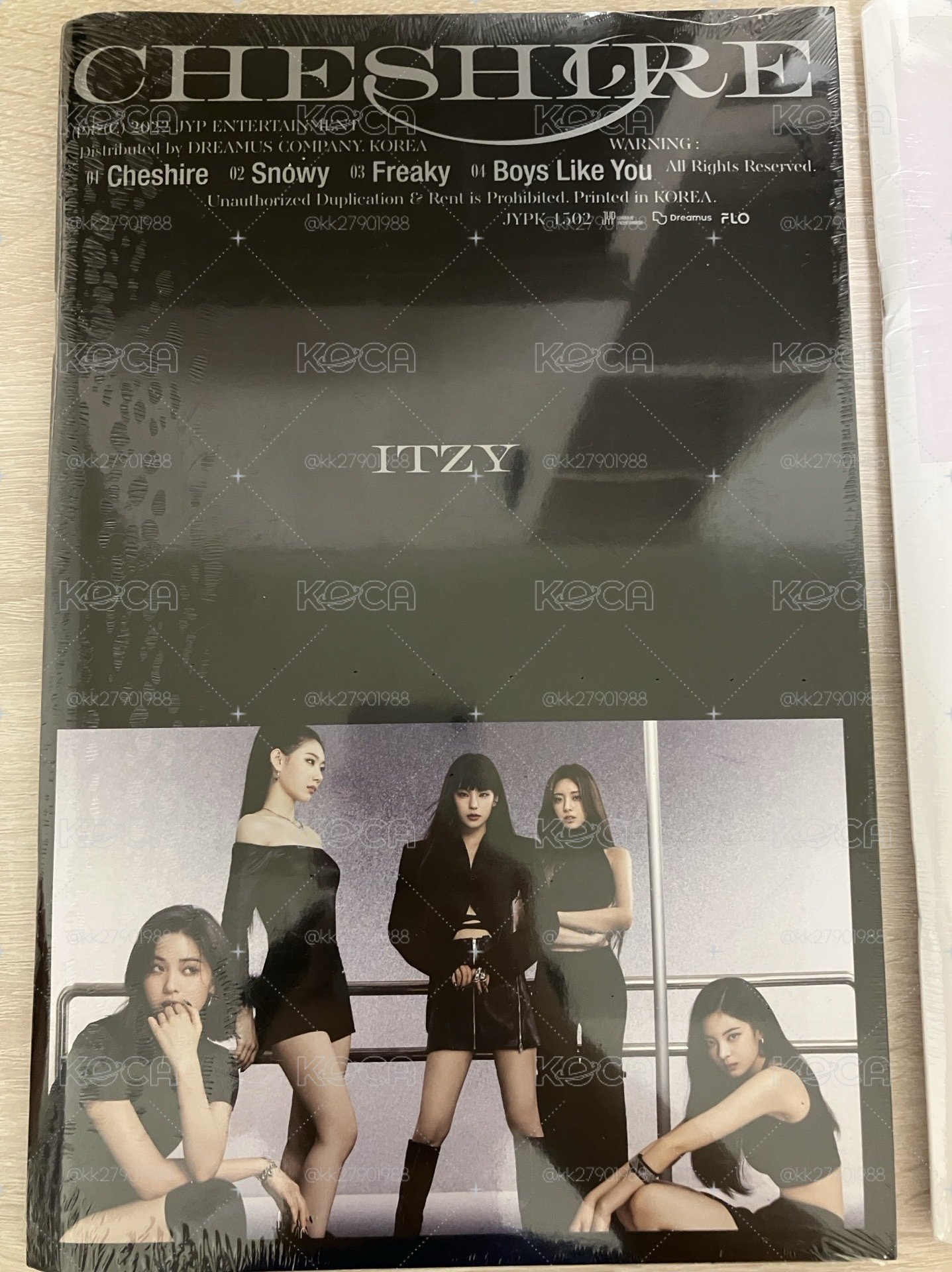 itzy Cheshire a版 未拆（買一送一）