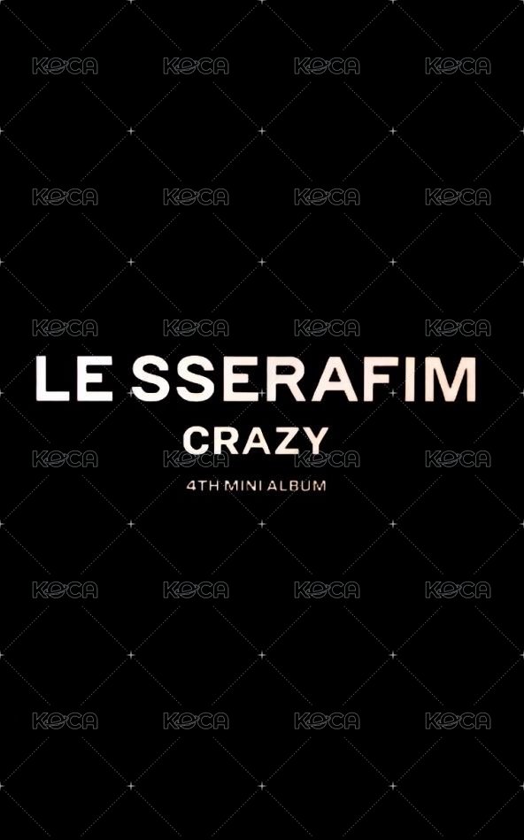 CRAZY k4 特典卡 預售 背面