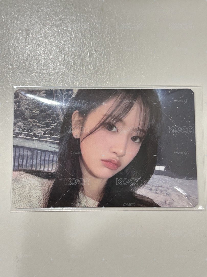 IVE安俞真 小卡
