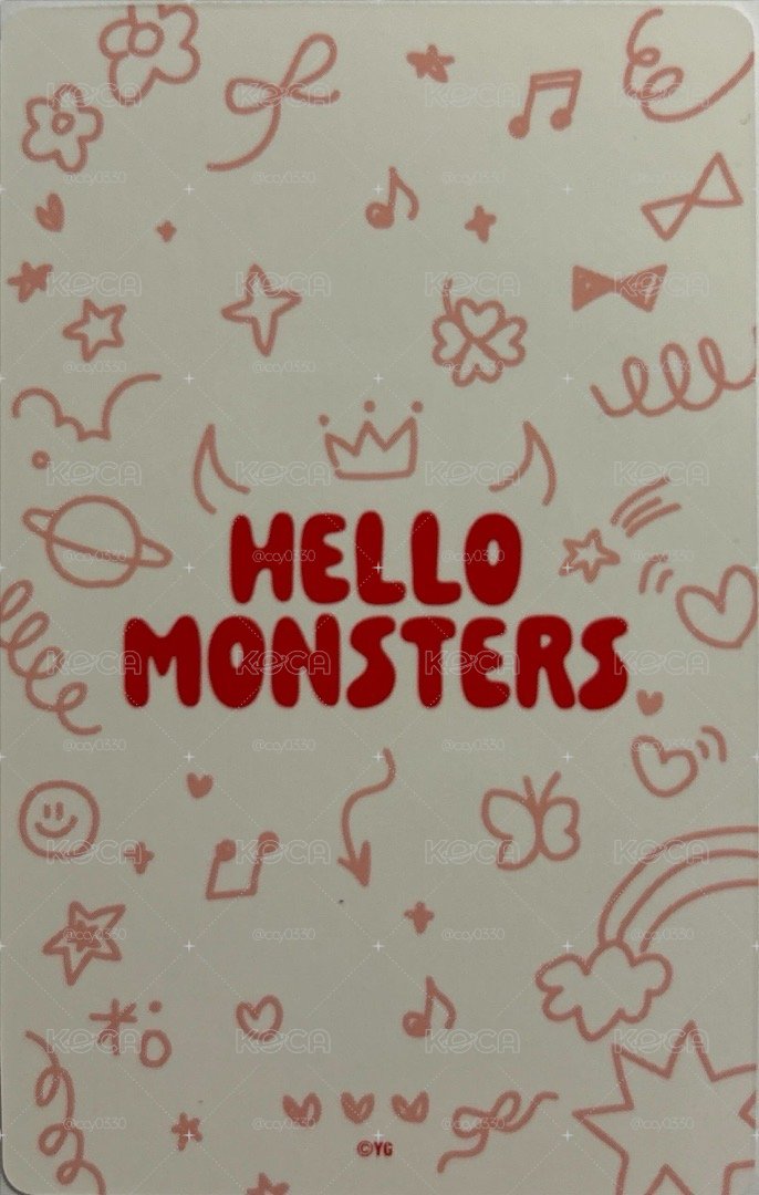 Babymonster pharita  場週隨機卡包塔