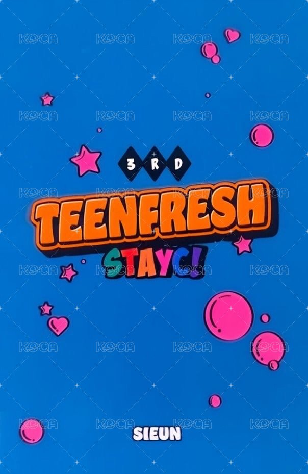 TEENFRESH 專輯卡 Stayc 蒔恩  專卡 背面