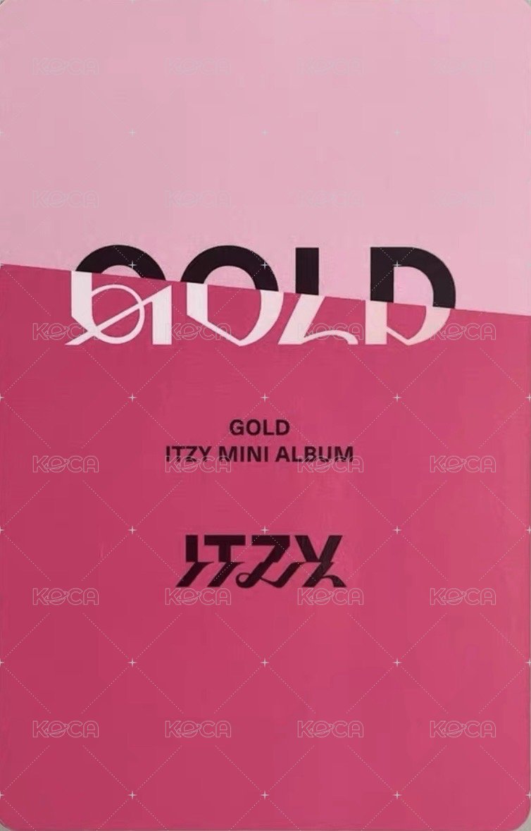 GOLD CU 特典卡 預售 背面