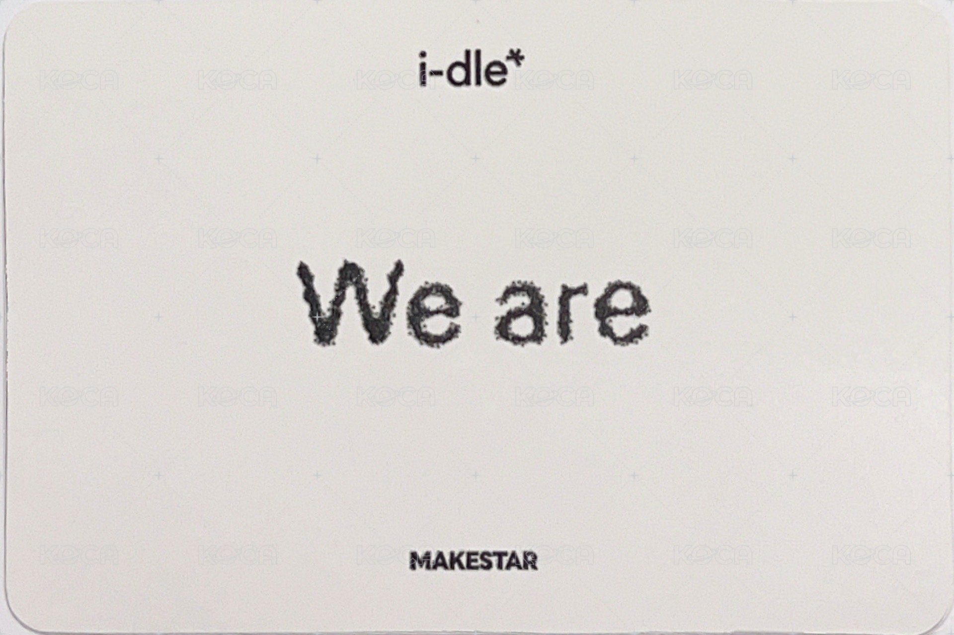 We are ms 幸運卡 5.0 背面