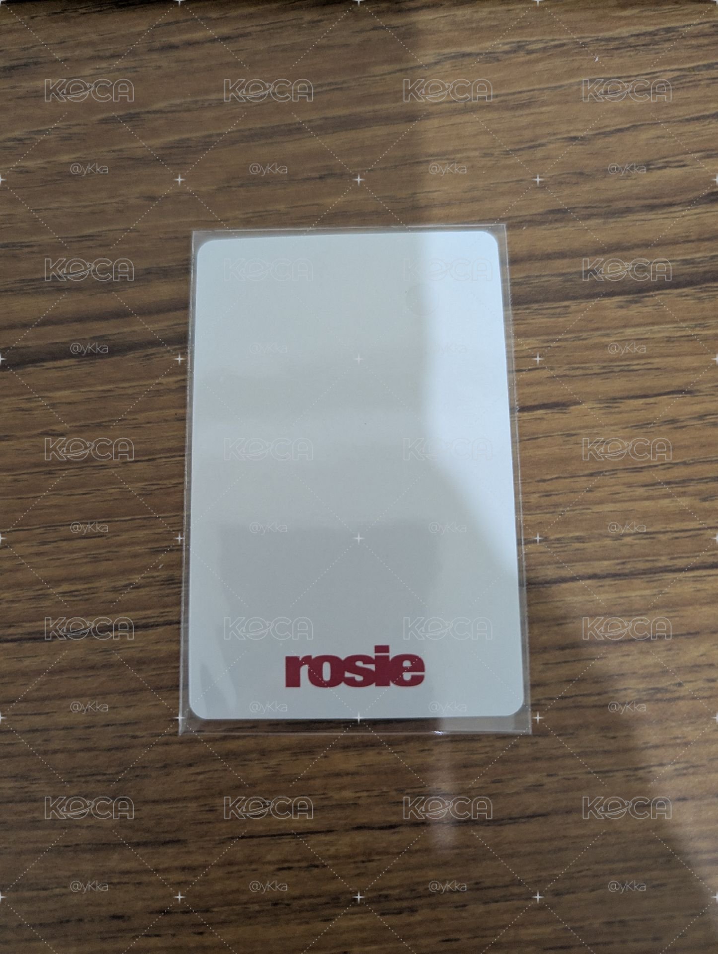 rosie morfan滿額卡單張