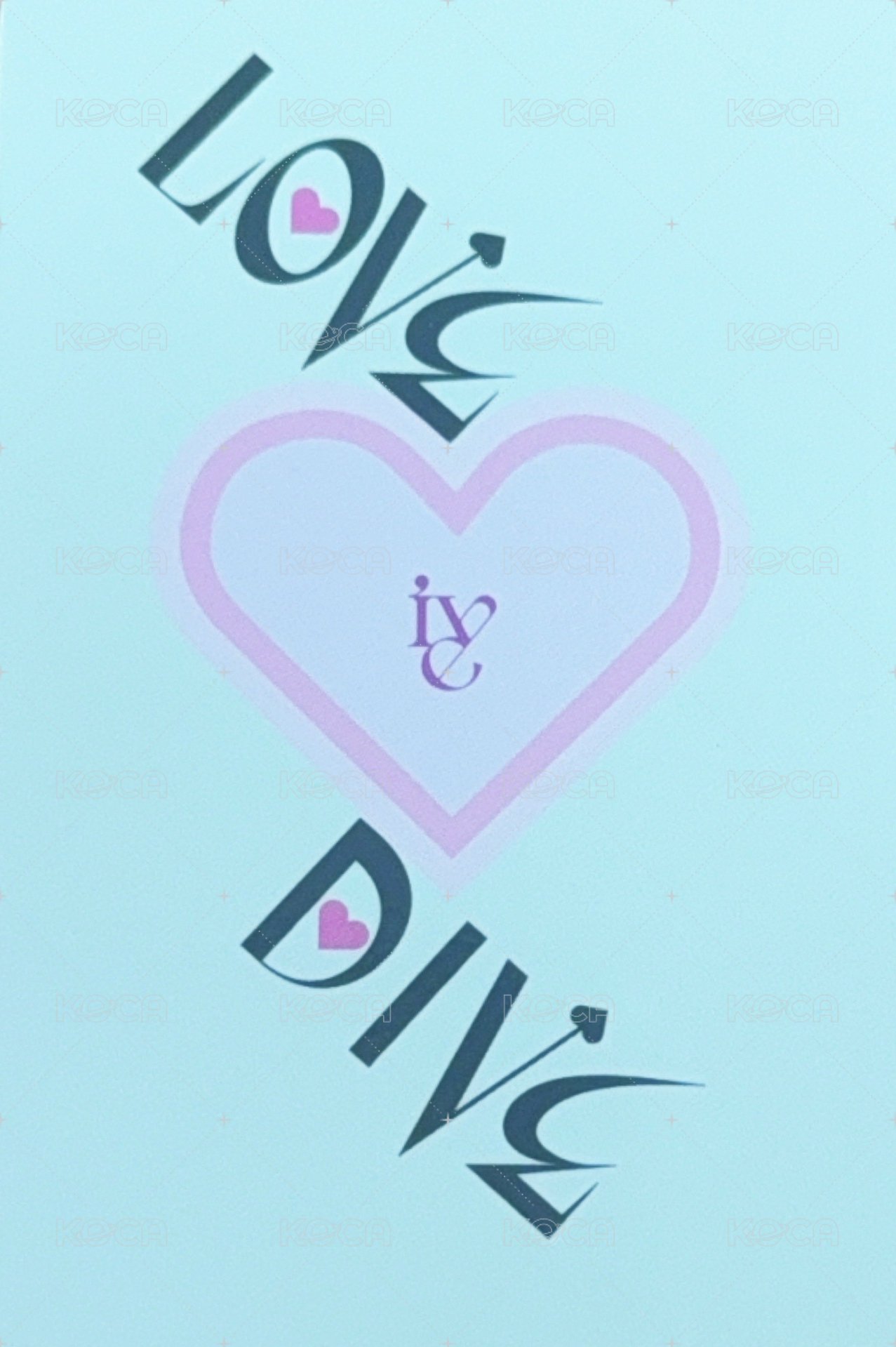 LOVE DIVE sw 4.0 簽售卡  背面
