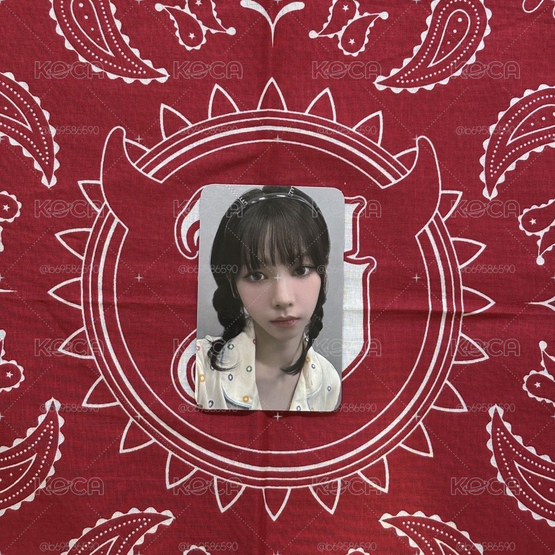 aespa ARMAGEDDON 直播卡 柚