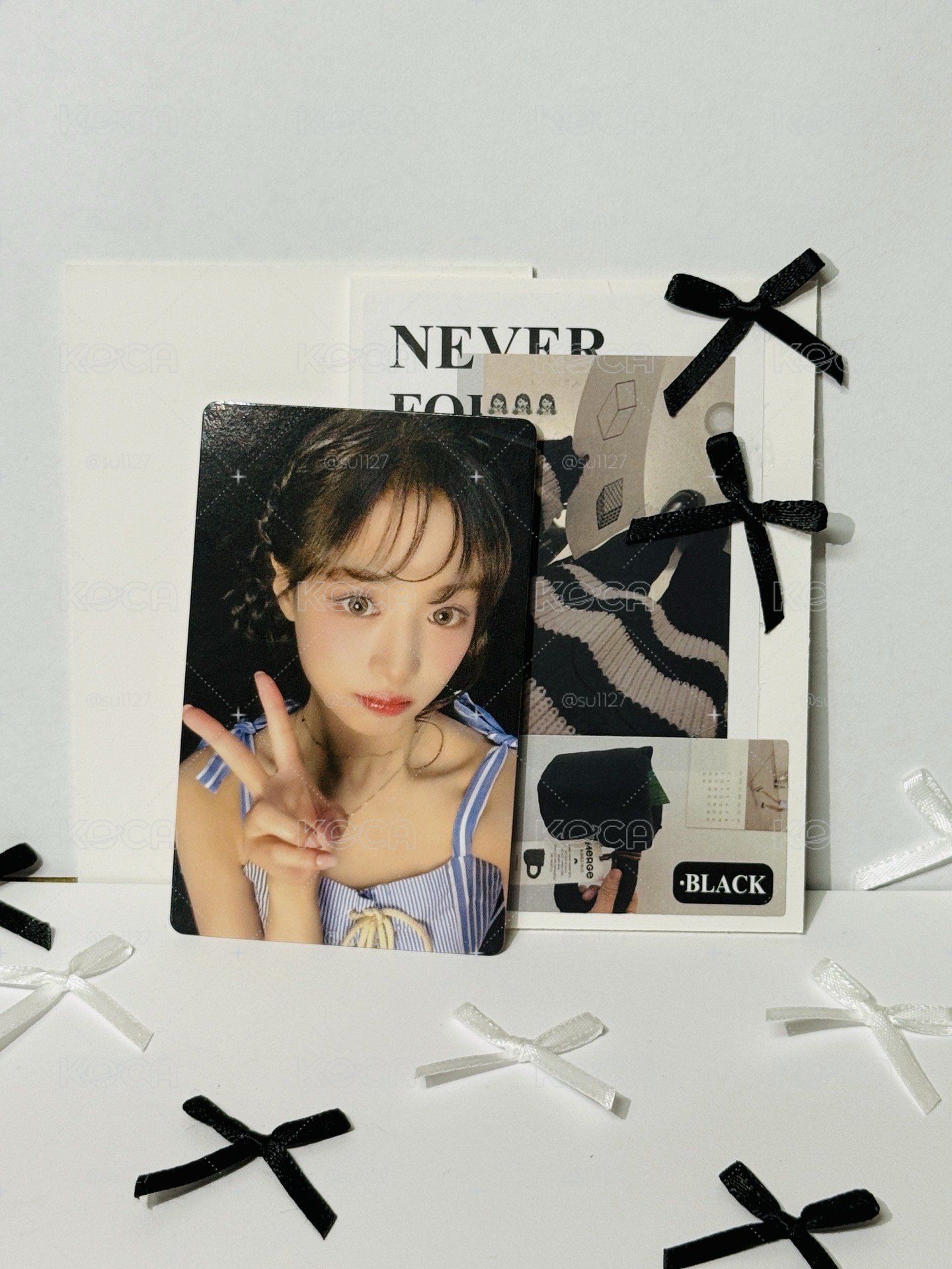 BABYMONSTER AHYEON 鄭雅賢 日本場週隨機卡 可可愛愛丸子頭(o^^o)