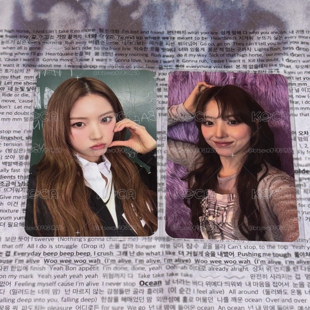 nmixx jiwoo 2025林口入場卡小盤