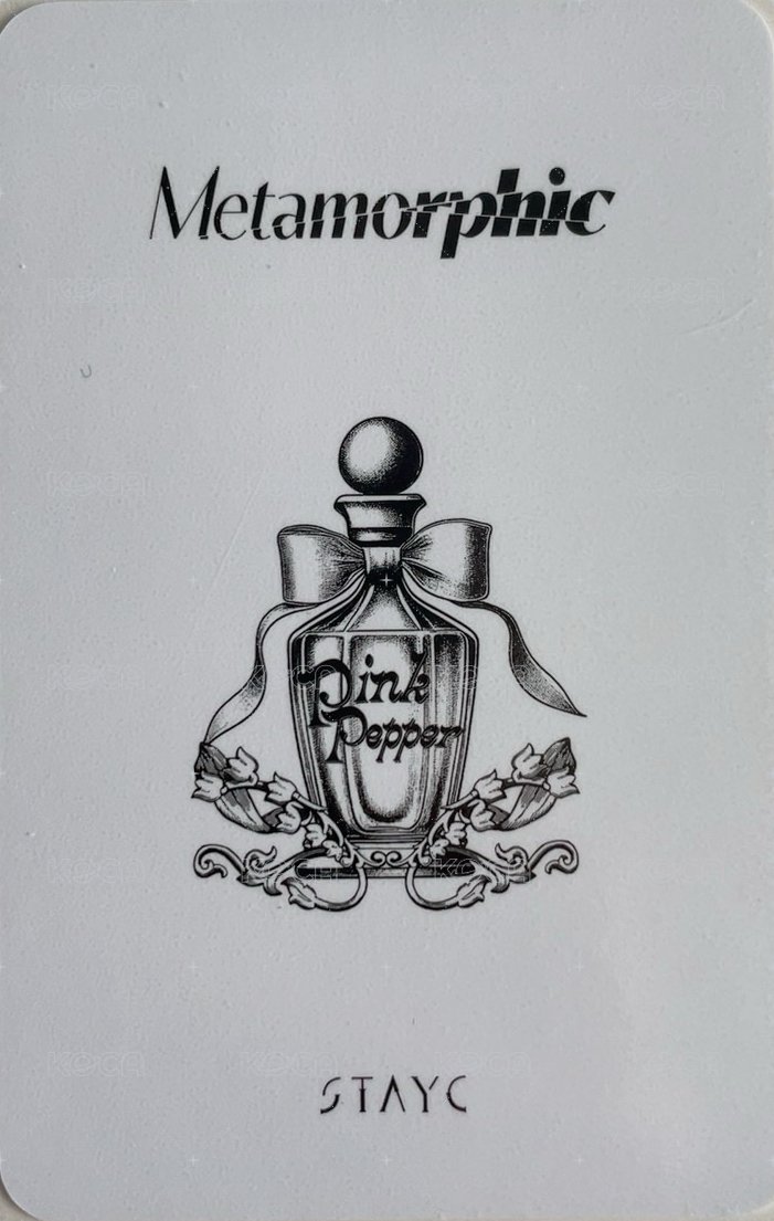 Metamorphic   周邊卡 正規一快閃 線香 02莎 背面