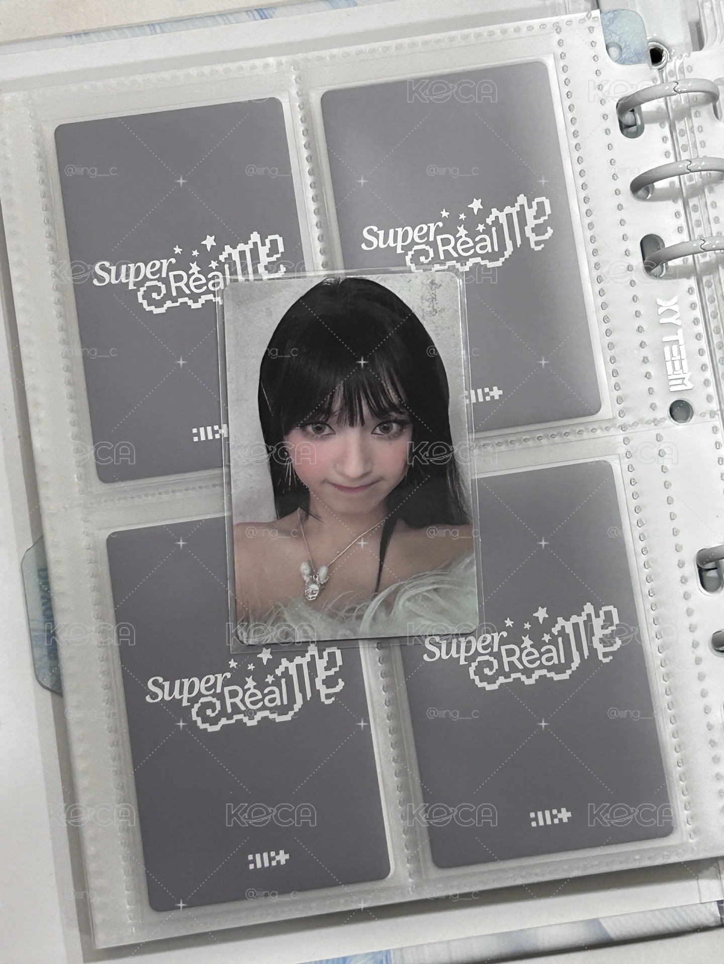 BABYMONSTER CHIQUITA DRIP 專輯卡 BINDER Ver.