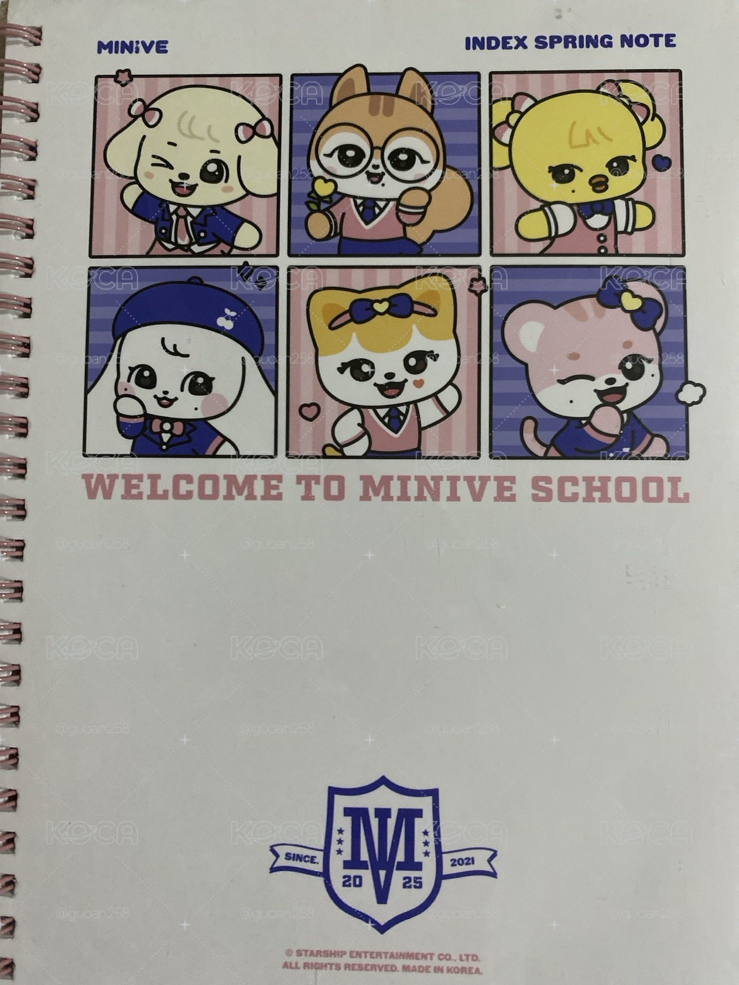 IVE MINIVE 未拆筆記本