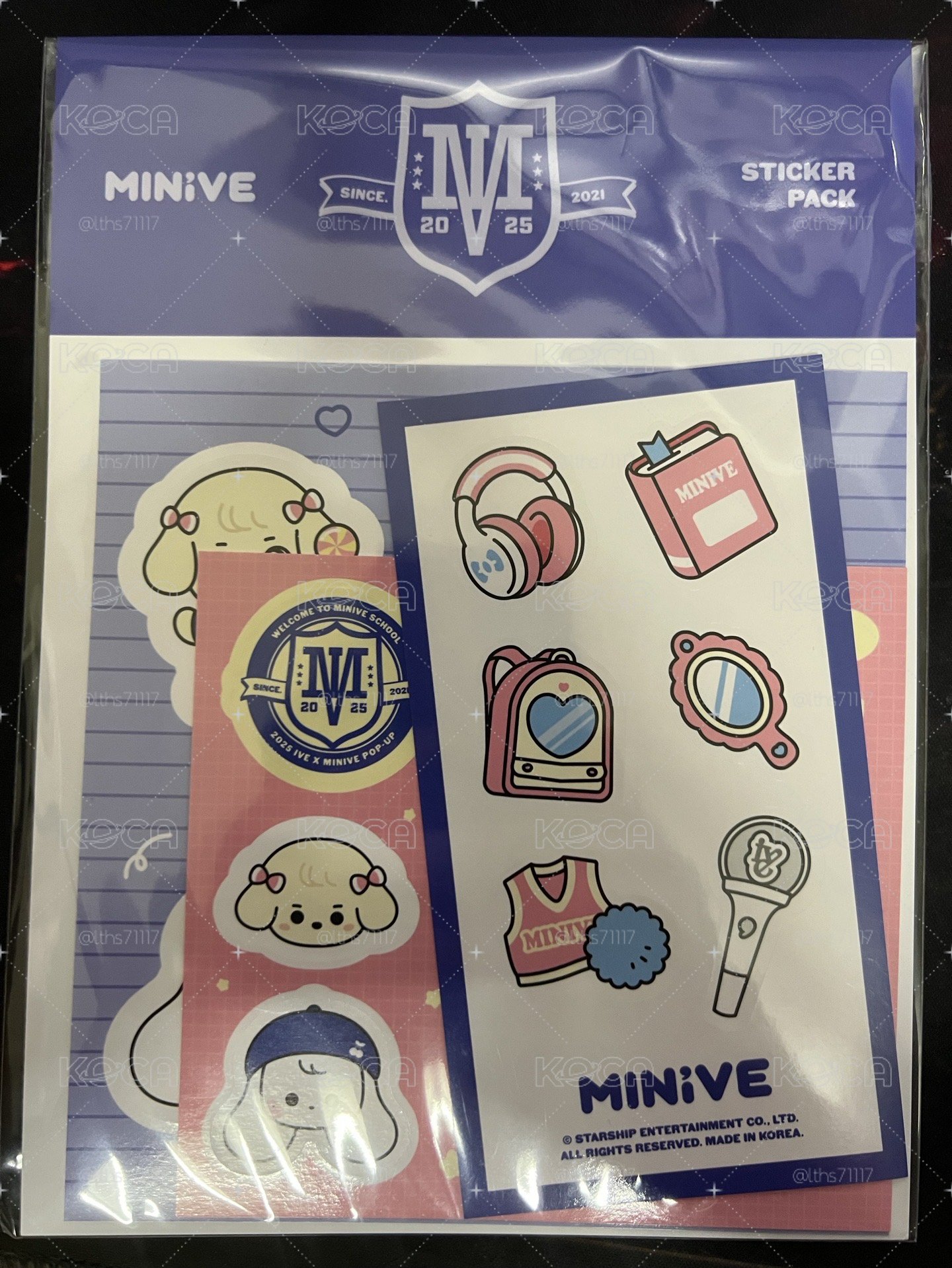 MINIVE SCHOOL 貼紙