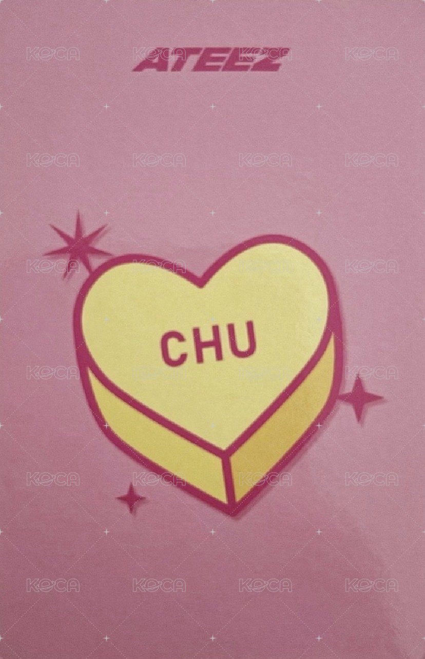 GOLDEN HOUR : Part.3 hello82 US POP-UP 特典卡 CHU ver 背面