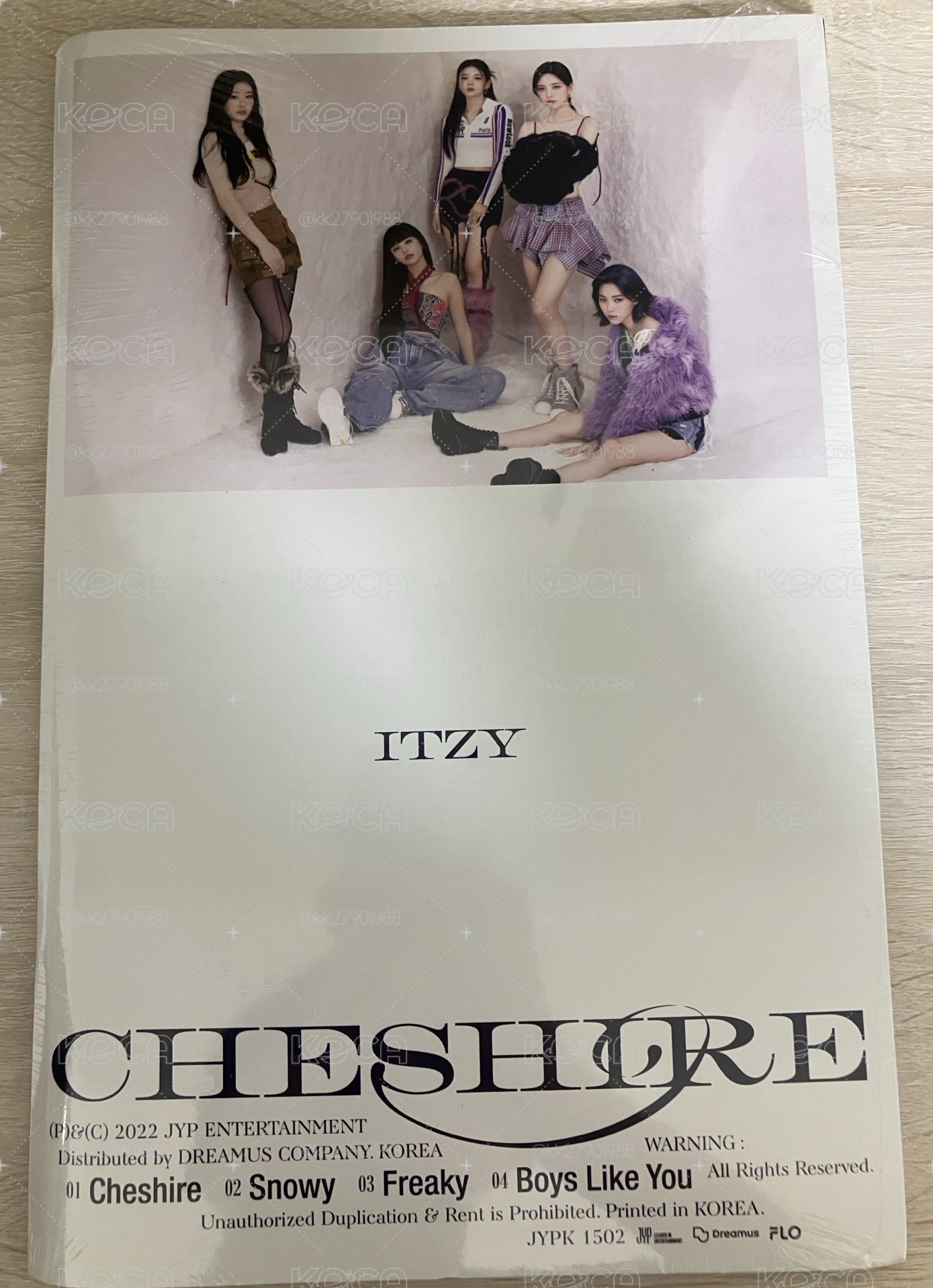 Cheshire B版 未拆(買一送一）