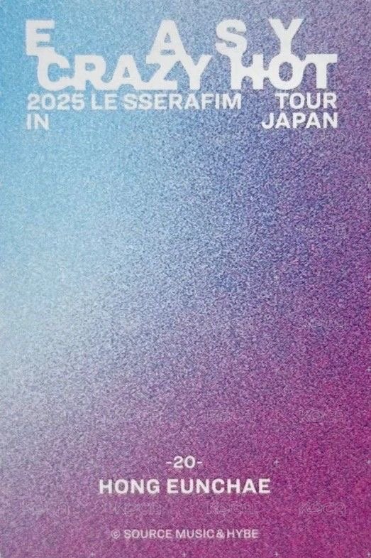 25‘巡迴 隨機卡 JP 背面