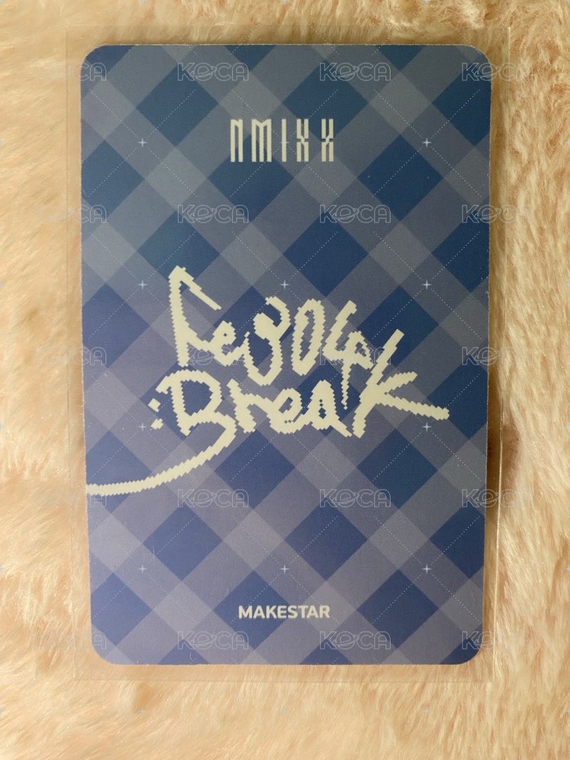 Fe3O4: BREAK ms 幸運卡 LD 塗鴉莉 背面