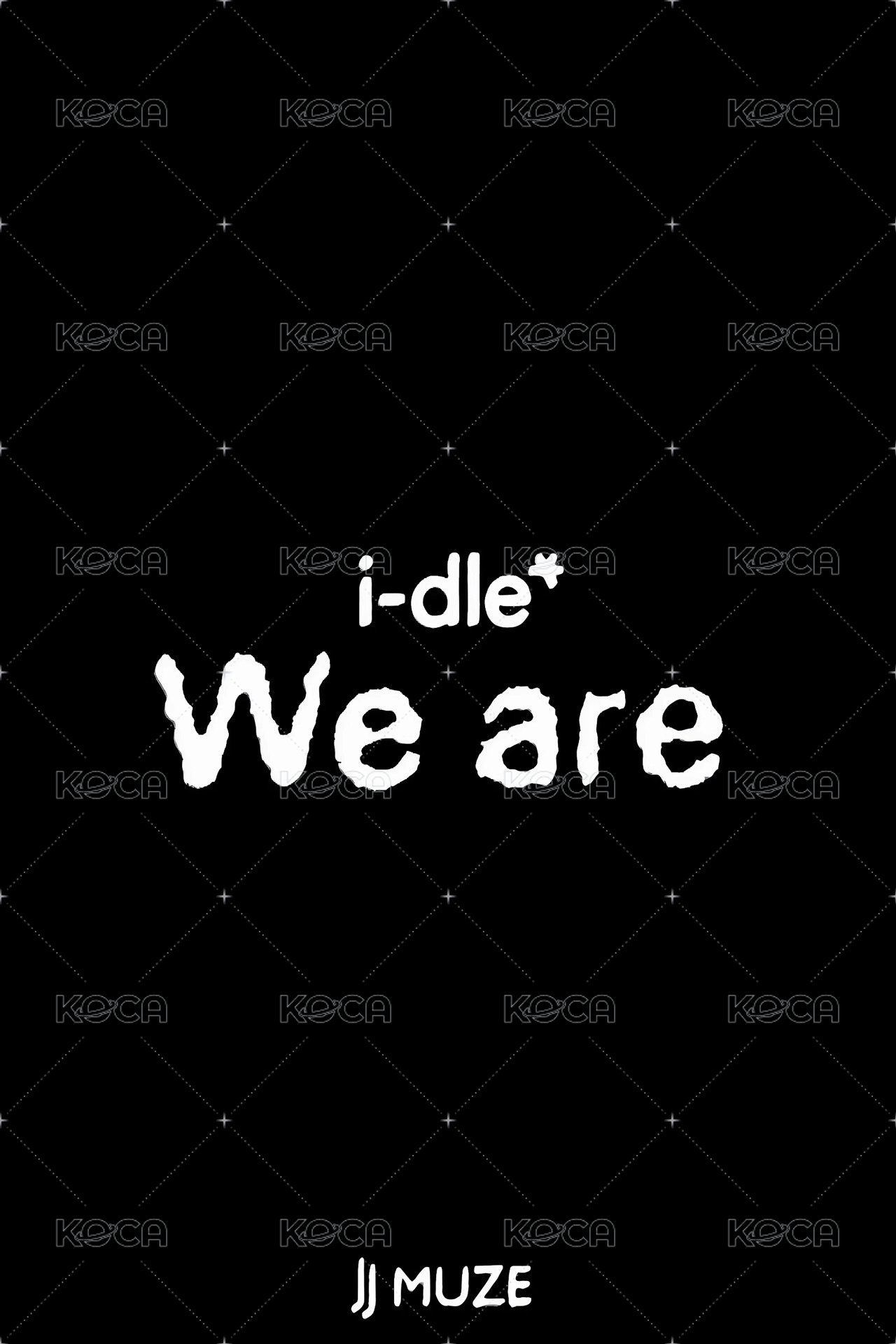 We are jjmuze 1.0 簽售卡 jjm 1.0簽售 背面
