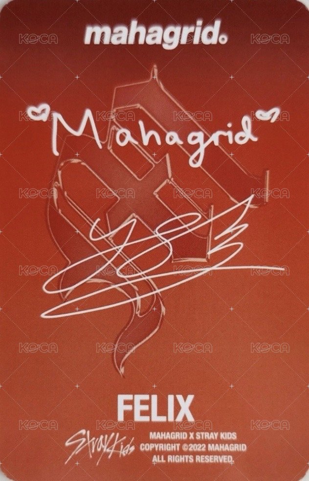 MAHAGRID 代言卡 3.0 背面