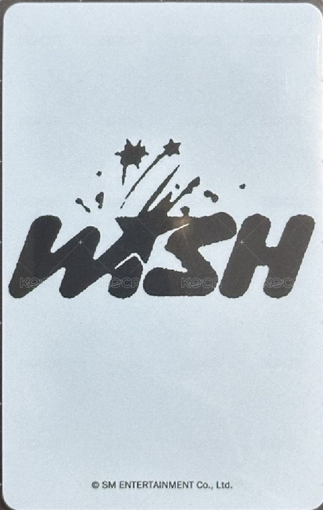 WISH kms 簽售卡 Nct  Riku  1.0 背面