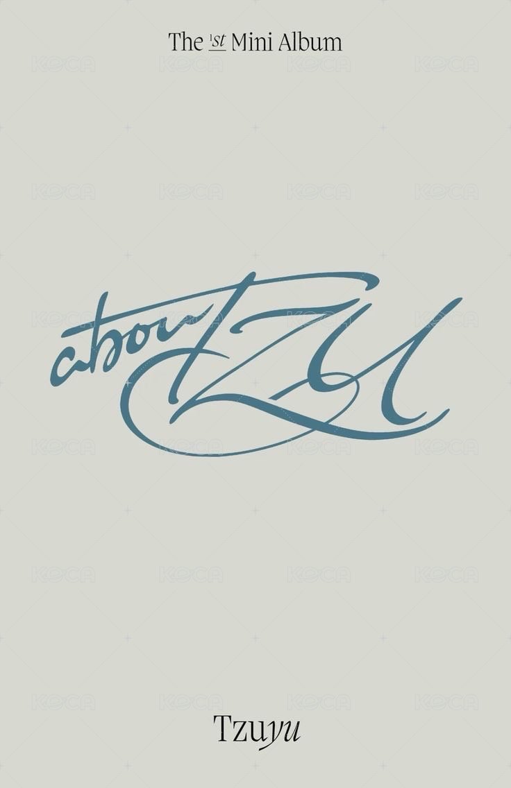 aboutTzu  yes24 Digipack 特典卡  背面