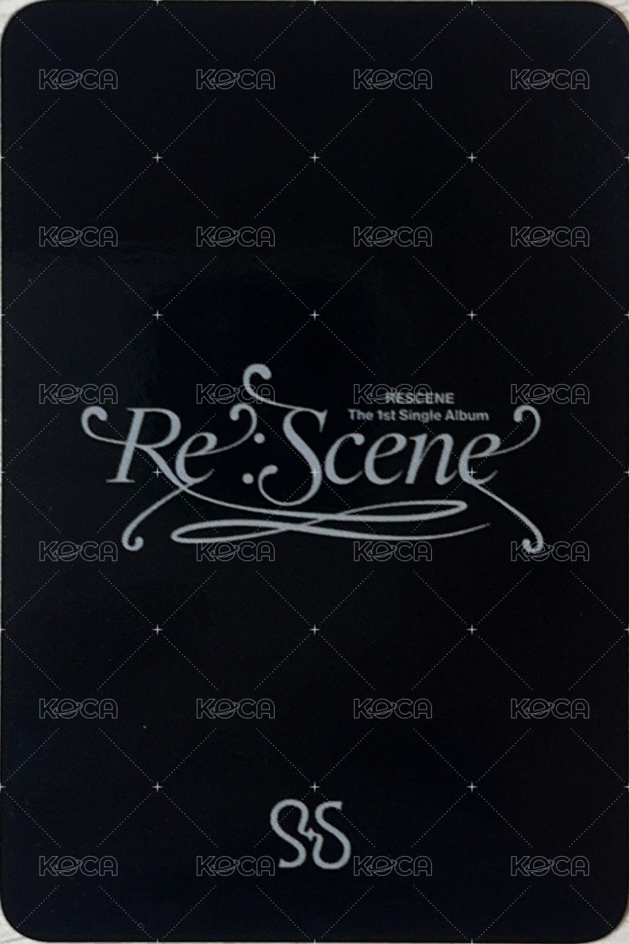 Re:Scene 打歌卡 出道SC Zena 背面