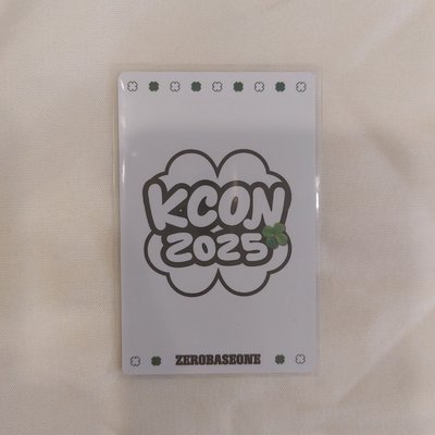 ZEROBASEONE KCON JAPAN 2025 TRADING CARD SEOK MATTHEW