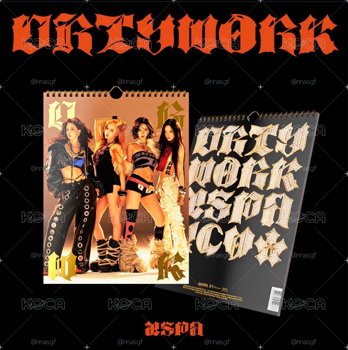 aespa Dirty work worker ver. 未拆專