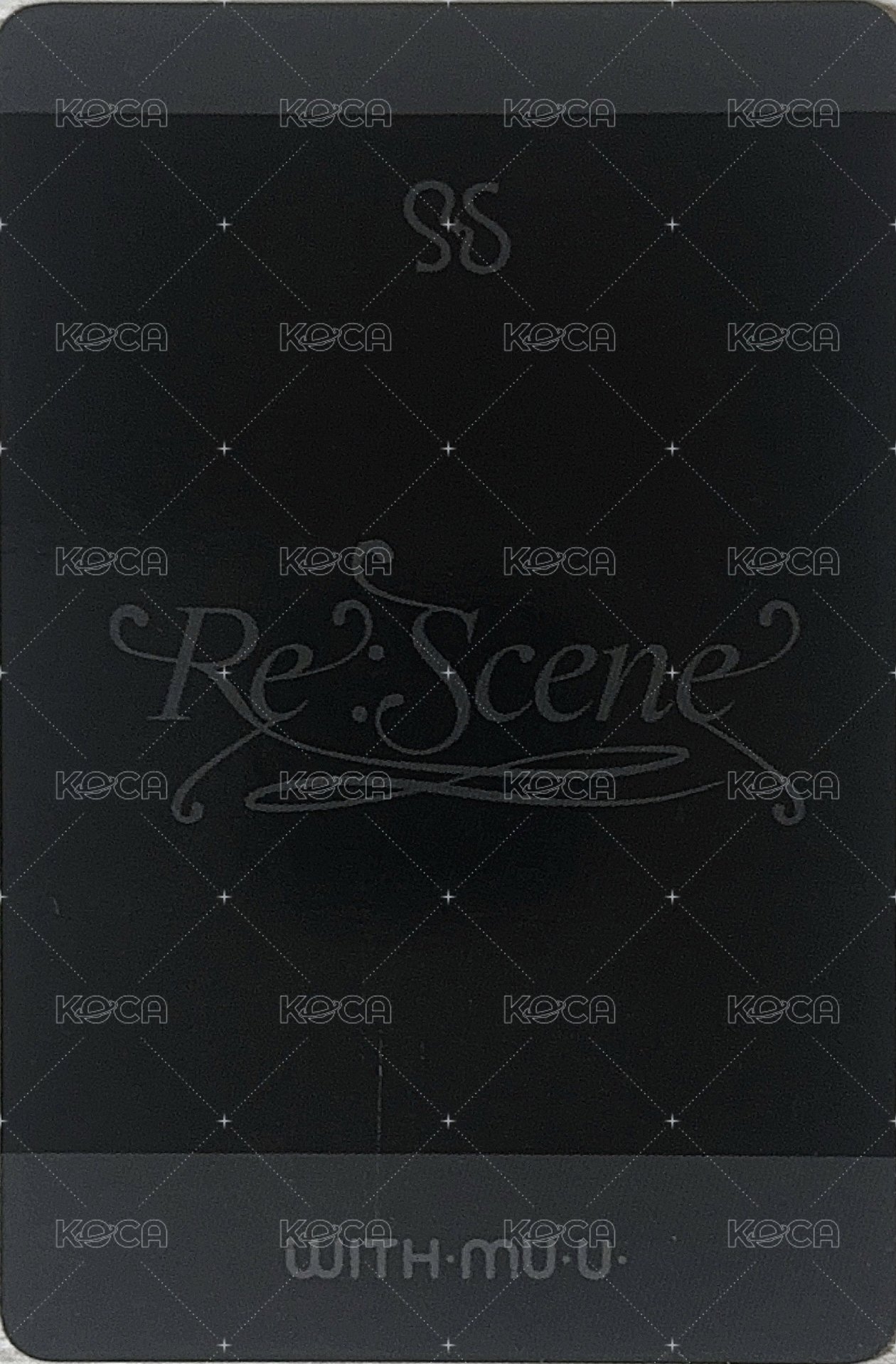 Re:Scene wm 幸運卡  背面