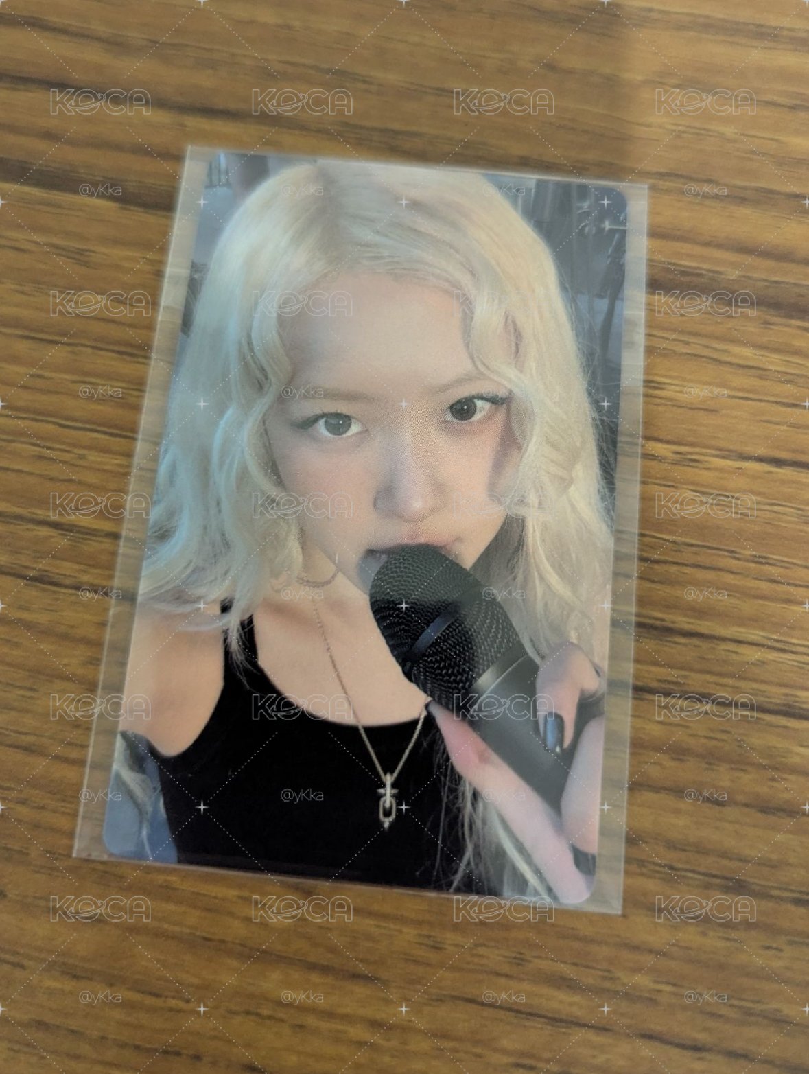 Rosie黑廠特典 麥克風造型