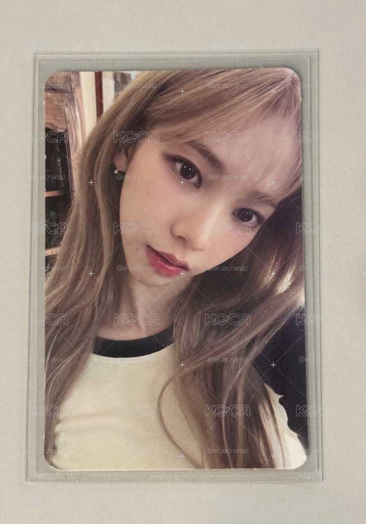 aespa KARINA 迷三 MY WORLD ZINE版專卡