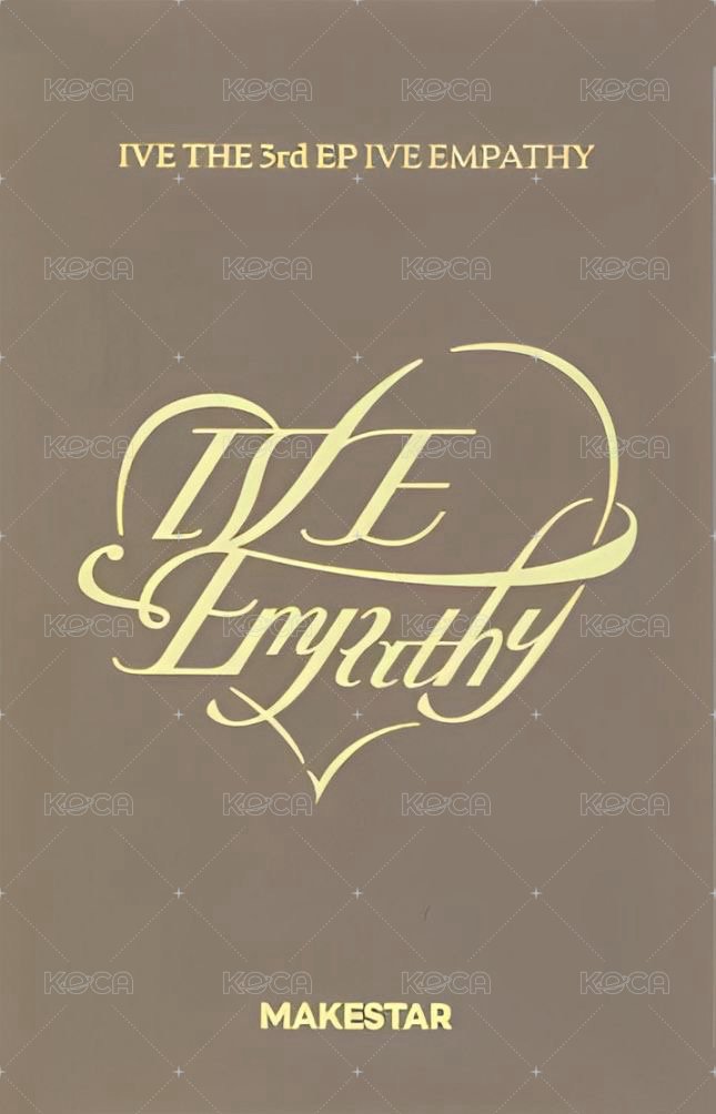 IVE EMPATHY ms 1.0 特典卡 預售被子ver. 背面
