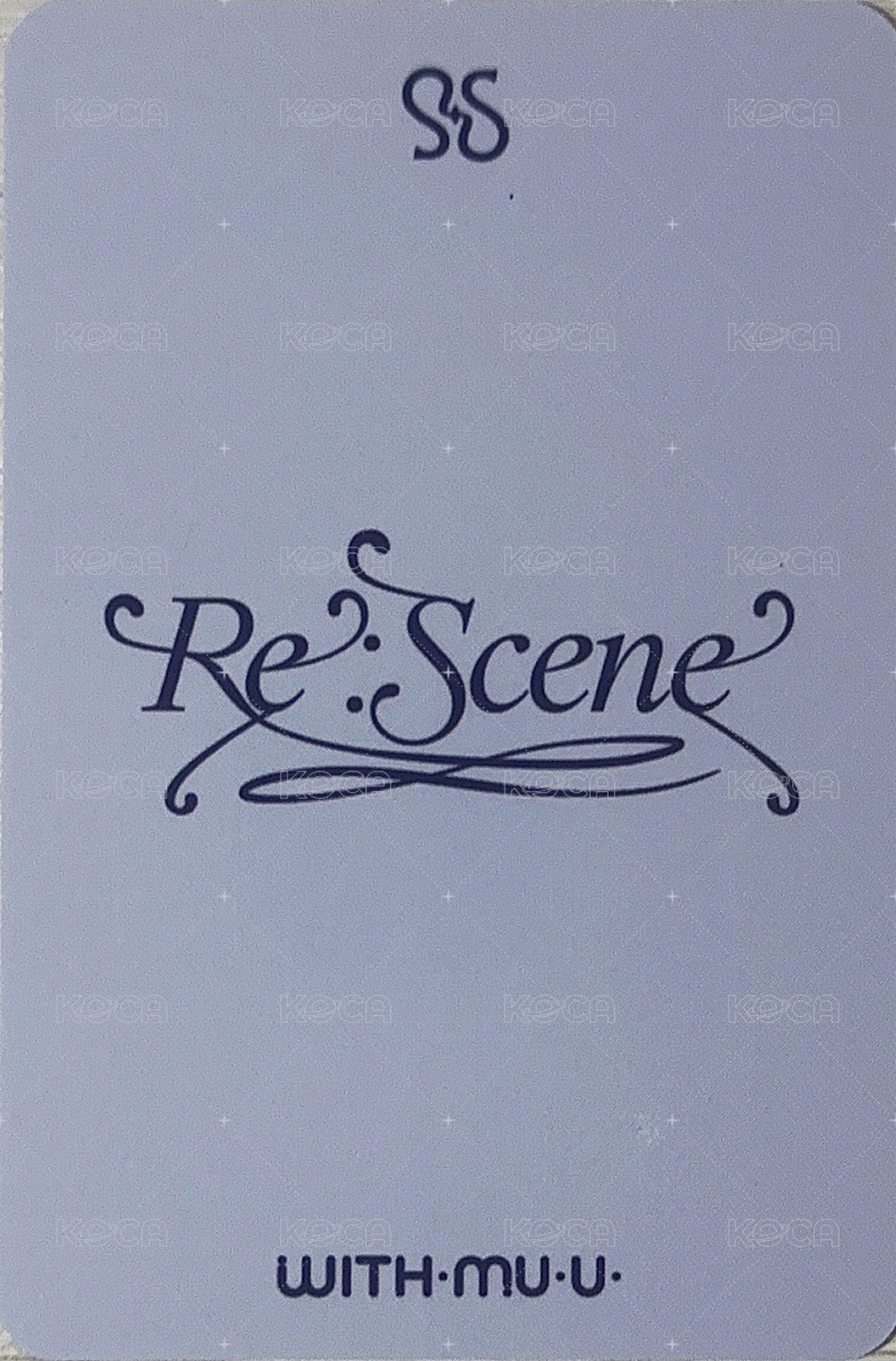 Re:Scene wm 幸運卡  背面