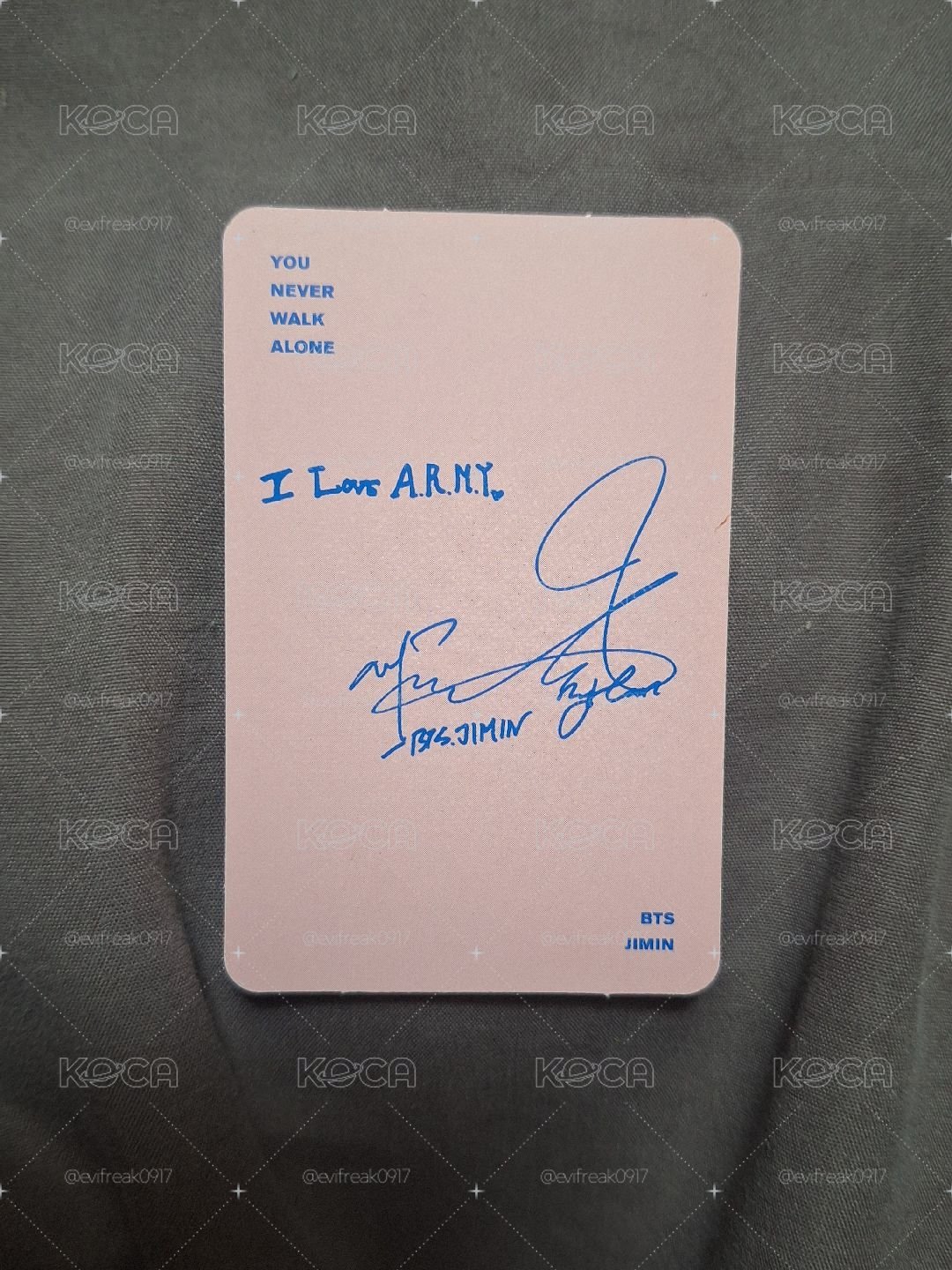 JIMIN YNWA專卡